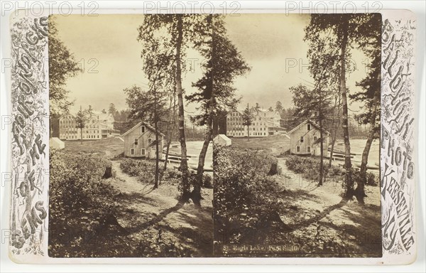 St. Regis Lake, Paul Smth's, late 19th century. Creator: Baldwin Photo.