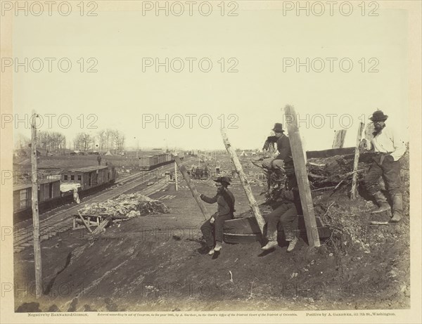 Manassas Junction, March 1862. Creators: Barnard & Gibson, George N. Barnard, James F. Gibson.