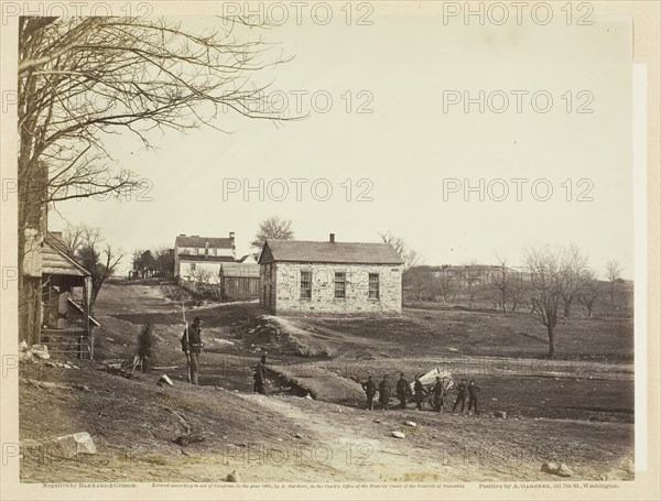Stone Church, Centreville, Virginia, March 1862. Creators: Barnard & Gibson, George N. Barnard, James F. Gibson.