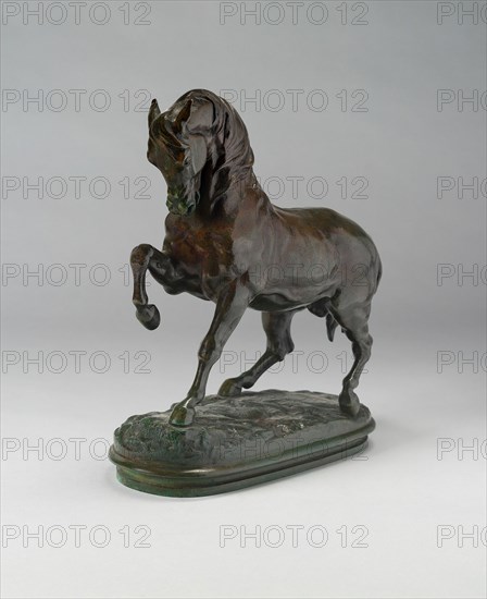 Cheval Turk, 1850/1900. Creator: Antoine-Louis Barye.