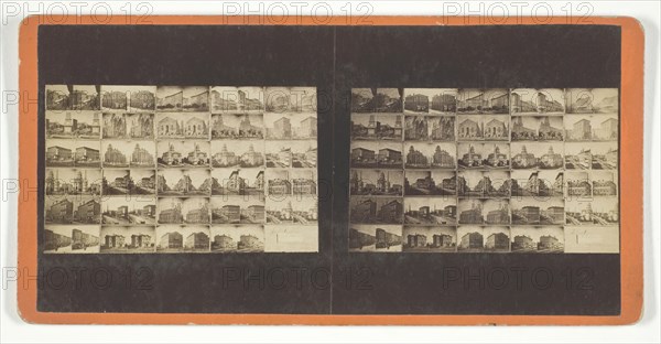 Untitled [buildings], late 19th century.  Creator: C. H. Wareham.