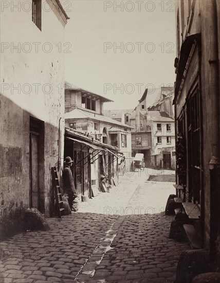 Market of the Patriarchs (Marché des Patriarches), c. 1862. Creator: Charles Marville.