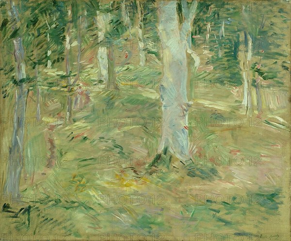 Forêt de Compiègne, 1885. Creator: Berthe Morisot.