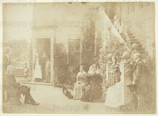 Lord Cockburn at Bonaly, 1846/47. Creators: David Octavius Hill, Robert Adamson, Hill & Adamson.