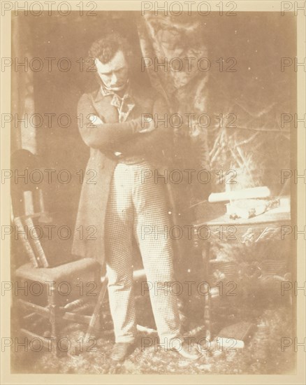 Mr. Robertson, Sub-Editor of "The Witness", c. 1843/44. Creators: David Octavius Hill, Robert Adamson, Hill & Adamson.