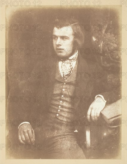 Mr. Brodie, RSA, August 25, 1845, Sculptor, Lived in Cornwell St., 1845. Creator: David Octavius Hill.