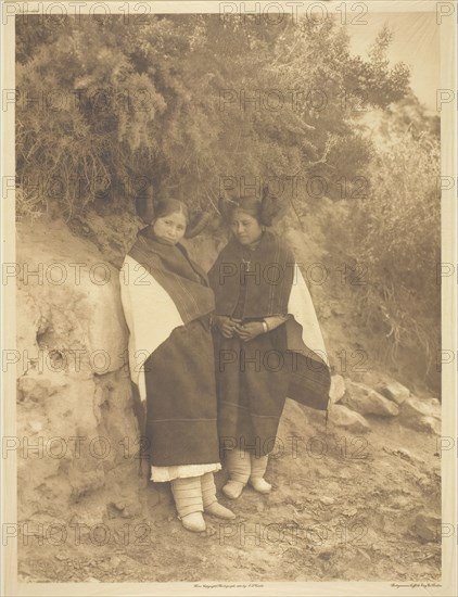 At the Trysting Place, 1921. Creator: Edward Sheriff Curtis.