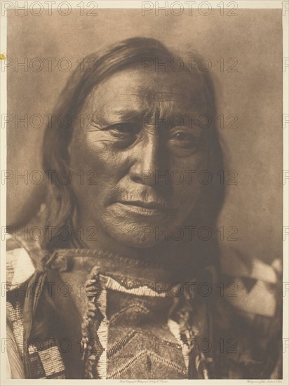 Hollow Horn Bear, 1907. Creator: Edward Sheriff Curtis.