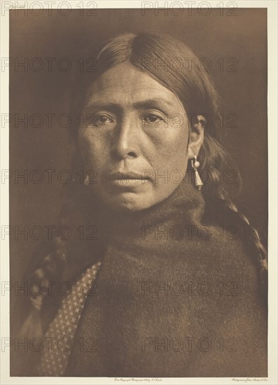 Lummi Type, 1899. Creator: Edward Sheriff Curtis.