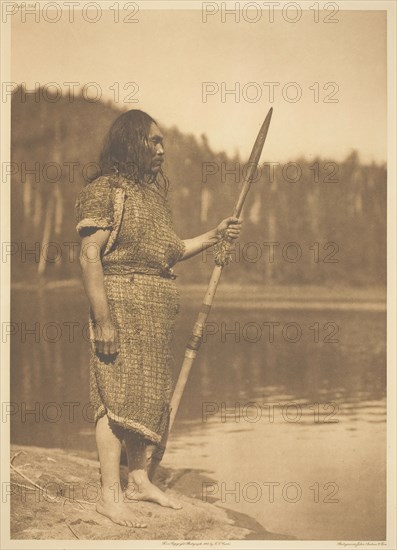 The Whaler - Clayoquot, 1915. Creator: Edward Sheriff Curtis.