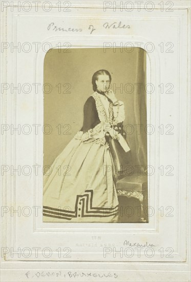 Princess of Wales, 1860-69. Creator: F. Deron.