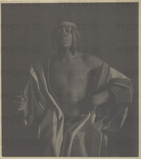 An Ethiopian Chief, 1897, printed c. 1902. Creator: Fred Holland Day.