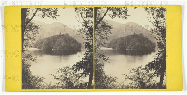 Ellen's Isle, Loch Katrine, Mid 19th century. Creator: George Washington Wilson.