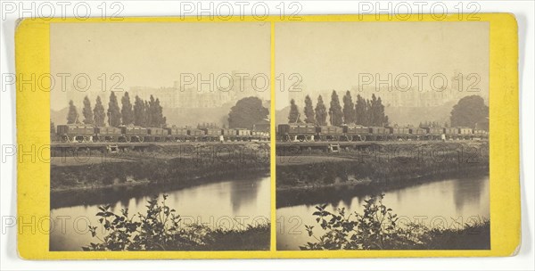 Windsor Castle - The North Terrace, Mid 19th century. Creator: George Washington Wilson.