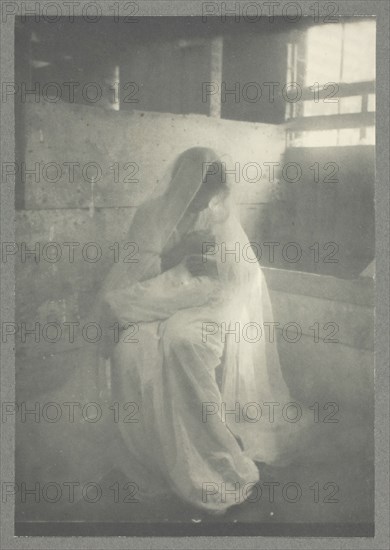 The Manger, 1899. Creator: Gertrude Kasebier.