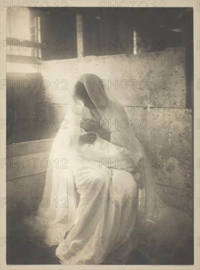 The Manger, 1899. Creator: Gertrude Kasebier.