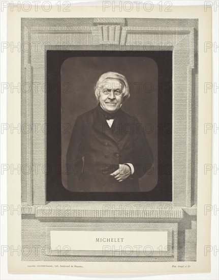 Michelet, c. 1876. Creator: Goupil and Co.