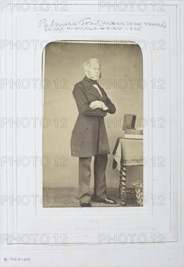 Henry John Temple, 1860-69. Creator: Henry Hering.