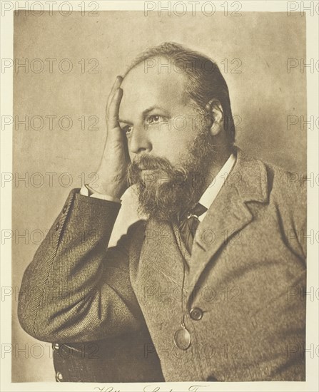Hallam, Lord Tennyson, c. 1893. Creator: Henry Herschel Hay Cameron.