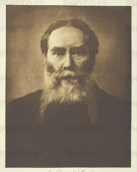 James Russell Lowell, c. 1885, printed c. 1893. Creator: Henry Herschel Hay Cameron.