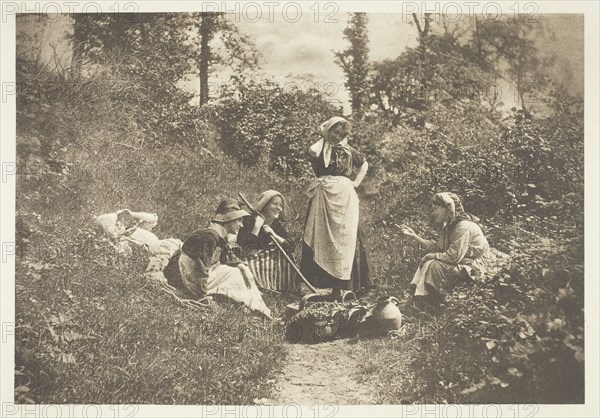 A Merry Tale, 1882, printed January 1890. Creator: Henry Peach Robinson.