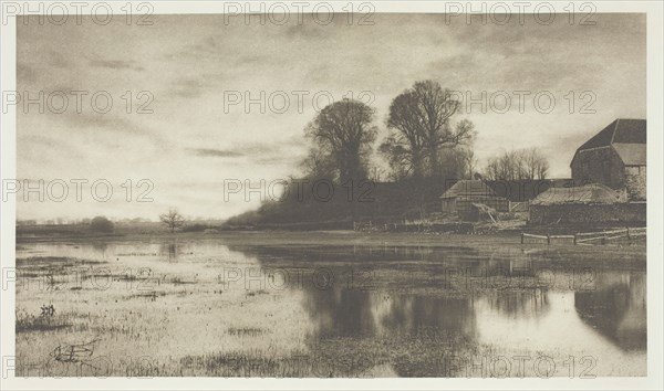 Eventide, c. 1880/90, printed April 1890. Creator: J. B. B. Wellington.