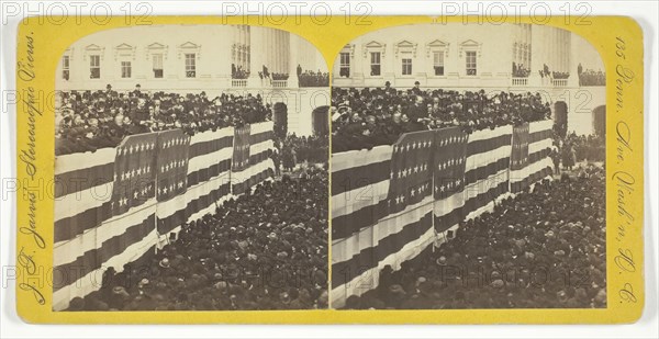 Inauguration of Rutherford B. Hayes, 5 March 1877. Creator: J F Jarvis.