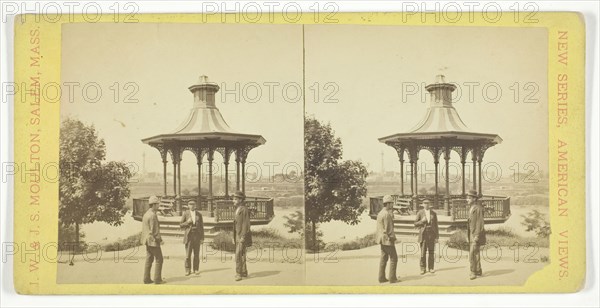 Fairmount Park Scenery, Philadelphia, Pennsylvania, 1873/81.  Creator: J.W. & J.S. Moulton.