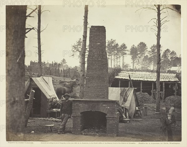 Incidents of the War: Breaking Camp, May 1864. Creator: James Gardner.