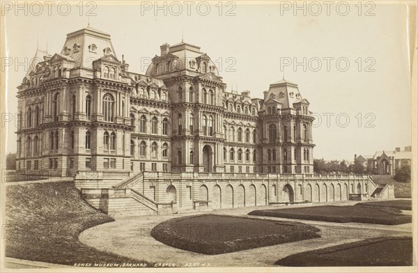 Bowes Museum, Barnard Castle, ca. 1880. Creator: James Valentine.