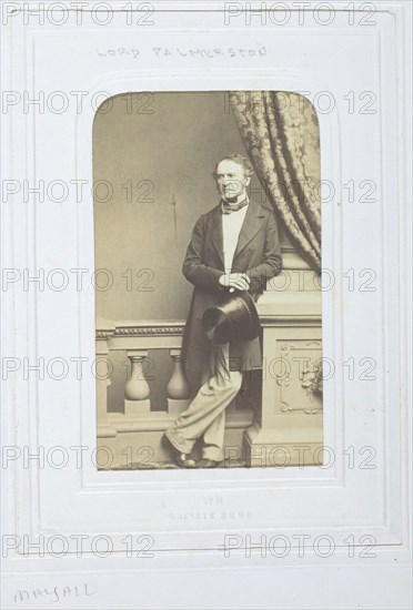 William Ewart Gladstone, 1861. Creator: John Jabez Edwin Mayall.