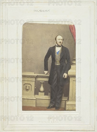 Prince Consort, 1861. Creator: John Jabez Edwin Mayall.