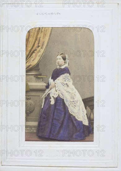 Queen Victoria, 1861. Creator: John Jabez Edwin Mayall.