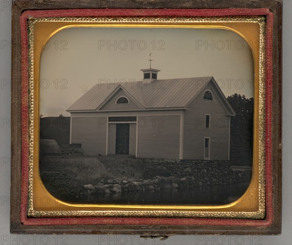 Untitled (Barn), 1851. Creator: John McElroy.