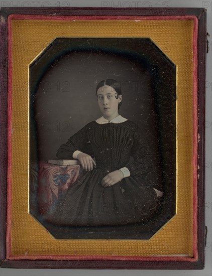 Untitled (Portrait of a Seated Woman), 1845. Creator: John Plumbe.