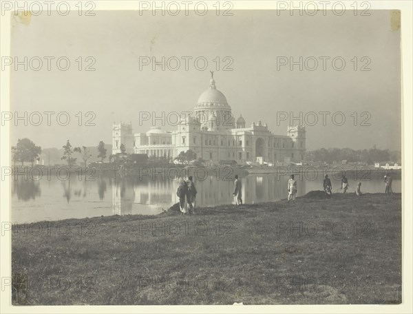 Victoria Memorial at Calcutta, ca. 1910s.  Creator: Johnston & Hoffmann.