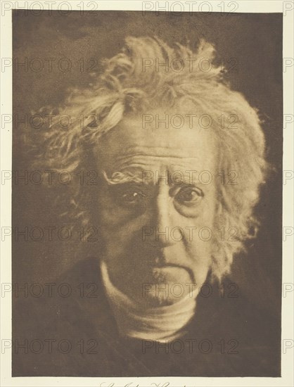 Sir John Herschel, 1867, printed c. 1893. Creator: Julia Margaret Cameron.