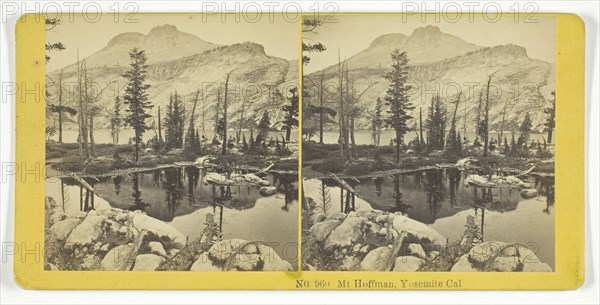 Mt. Hoffman, Yosemite, Cal., 1855/75. Creators: Kilburn Brothers, BW Kilburn.