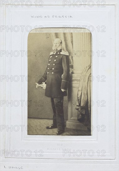H.R.H. the Prince of Prussia, Prince-Regent, 1860-69. Creator: L. Haase & Company.