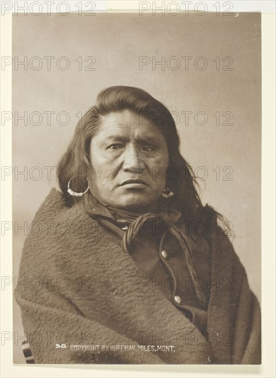 Deaf Bull, c. 1880. Creator: Laton Alton Huffman.