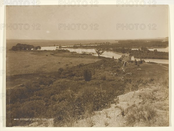 Yellowstone River, c. 1906. Creator: Laton Alton Huffman.