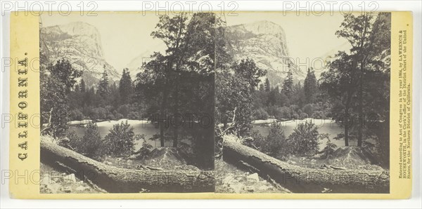 The Lake, Yosemite Valley, 1864. Creator: Lawrence & Houseworth.