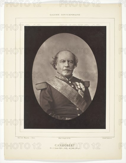 Canrobert, c. 1876. Creator: Lejeune.