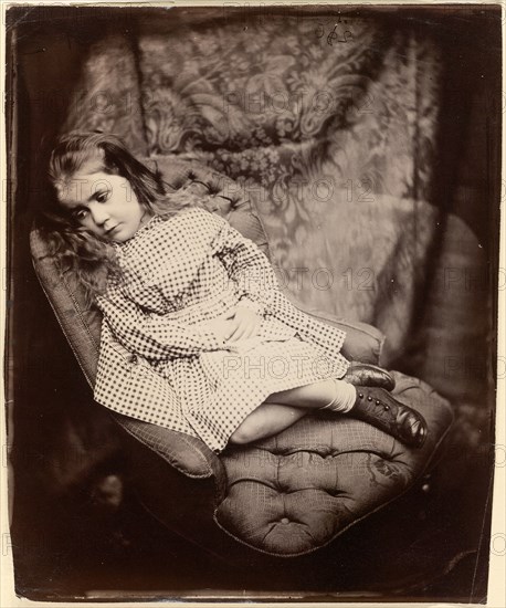 Margaret Frances Langton Clarke, 1864, printed c. 1866. Creator: Lewis Carroll.