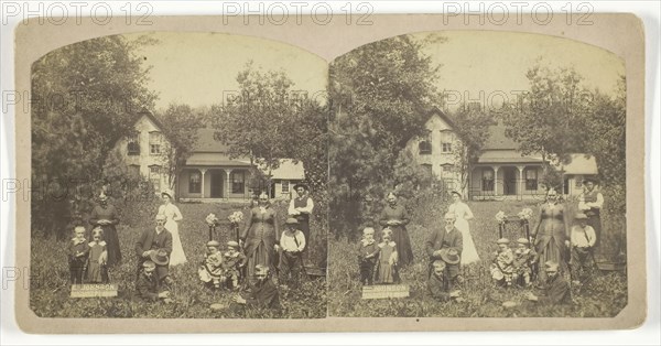 Untitled [family group], August 21, 1888.  Creator: Martin Morrison.