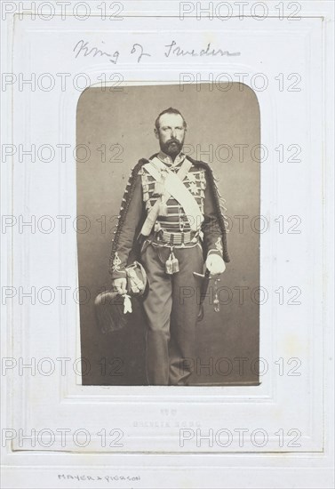 King of Sweden, 1860-69. Creator: Mayer & Pierson.