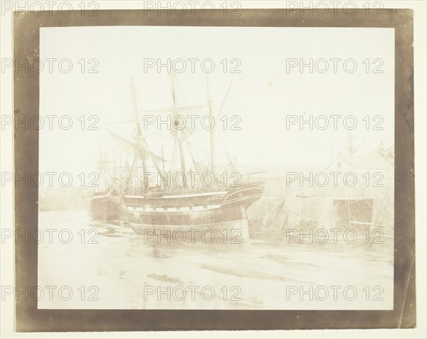 143. Copper Ore Vessel, Swansea, 1846. Creator: Calvert Jones.