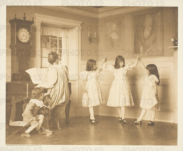 The Dance, 1899. Creator: Rudolph Eichemeyer.