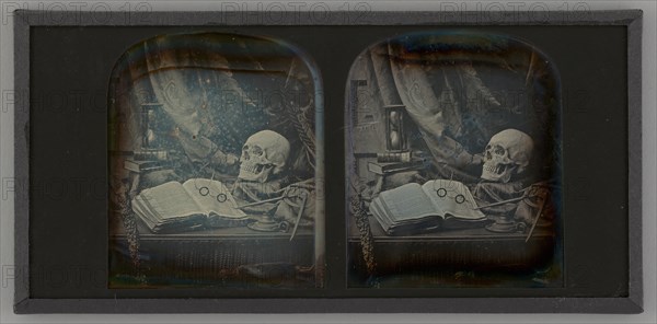 Untitled (Memento Mori Still Life), 1859. Creator: Thomas Richard Williams.