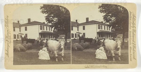 A Farmer's Life for Me, 1894. Creator: Underwood & Underwood.